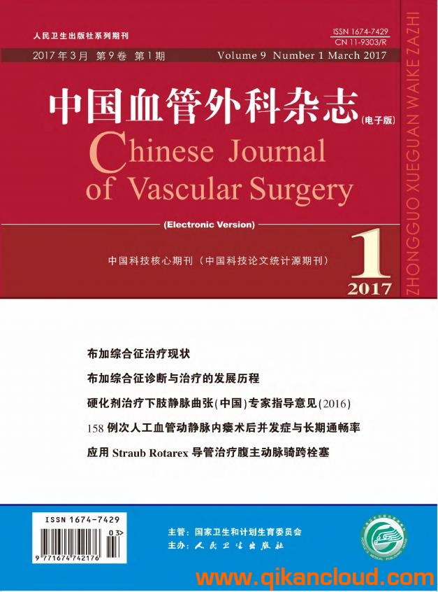 中国血管外科杂志（电子版）